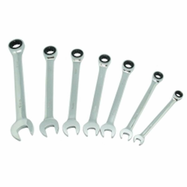 K-Tool International Metric Ratcheting Wrench Set, 7 Piece KTI-45500